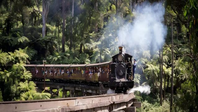 澳洲普芬比利火車+亞拉河谷一日遊【蒸汽火車/參觀酒莊】