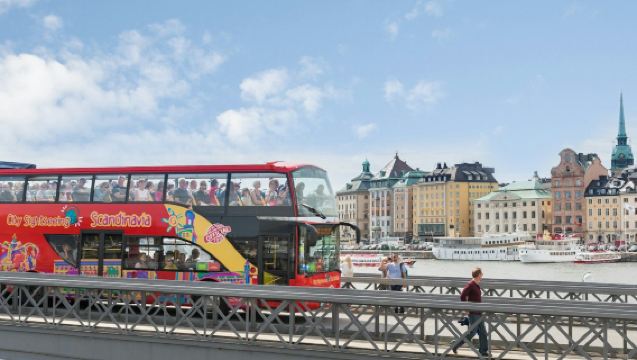Обзорная экскурсия по Стокгольму: экскурсионный автобус + прогулка на лодке