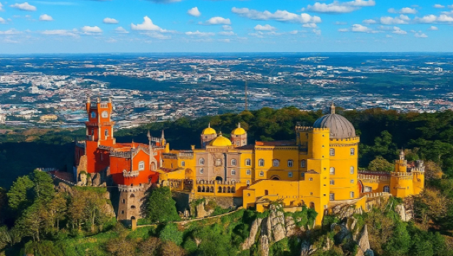 Portugal - Lisbon: Sintra + National Palace of Pena + Quinta da Regaleira + Centro Historico de Cascais | English Tour