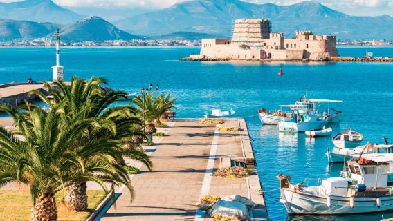 1-day round-trip tour from Athens to Archaeological site of Mycenae + Epidaurus + Nafplio with VR audio guide