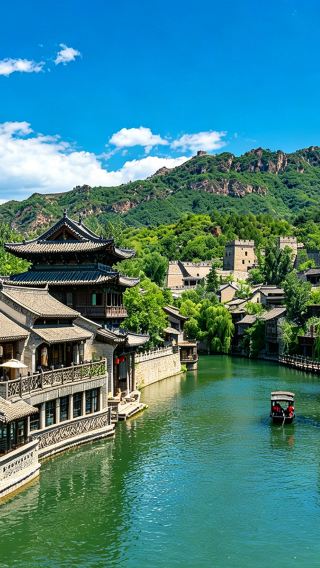 Gubei Water Town + Simatai Great Wall + Cable Car Day Trip & Optional Meals Included, Private Tour with Door-to-Door Pickup and Drop-off Available