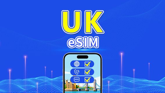 المملكة المتحدة 5G eSIM | CTExcel (شبكة EE) | باقة إجمالية تشمل المكالمات | 7-30 يومًا | فوترة على مدار 24 ساعة | رمز QR