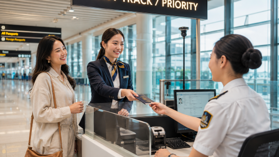 Servizio Fast Track VIP Aeroporto Hanoi (Noi Bai): Assistenza Immigrazione Arrivo e Partenza (HAN)