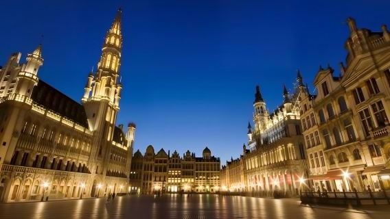 Belgium Brussels - Laluan Gambar Panorama Bandar - Manneken Pis - Istana Diraja - Sewaan Peribadi Tanpa Risau