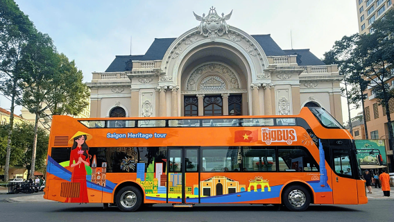 Bas Pelancongan Ho Chi Minh City (BAHARU) – Lawatan Hop-on Hop-off Siang dan Malam