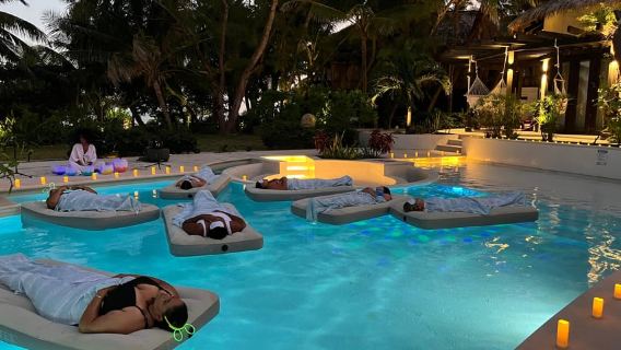 Float & Glo Luxury Floating Sound Bath — San Pedro, Belize