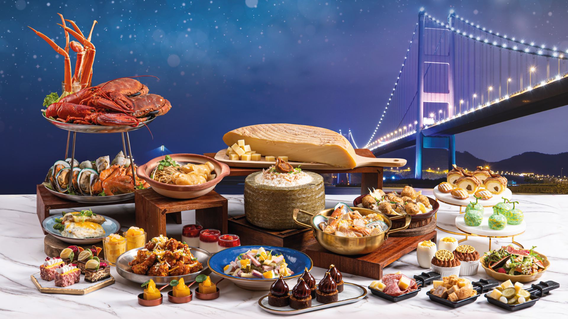 Noah's Ark Harvest Pavilion Restaurant set meal / buffet / autumn CHiLL BBQ feast