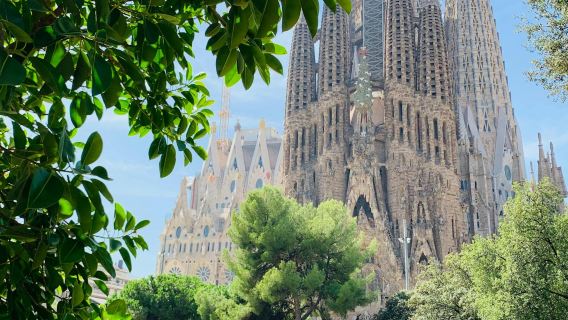 มหาวิหารซากราดาฟามีเลียและปาร์คกูเอล: ทัวร์พร้อมไกด์พร้อมบริการรับส่ง