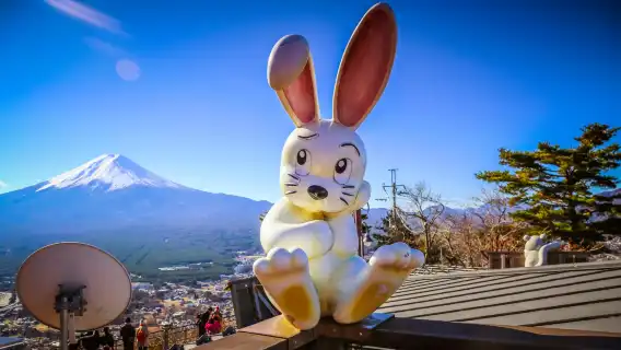 Kereta Gantung Panorama Gunung Fuji Tokyo + Kawaguchiko + Tur Sehari Oshino Hakkai, Kereta Gantung Gunung Fuji Gratis