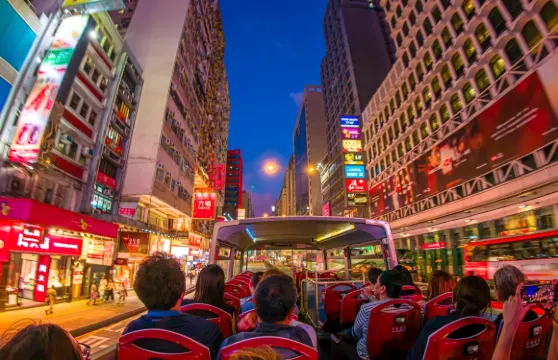 香港 BIG BUS 觀光巴士夜遊之旅