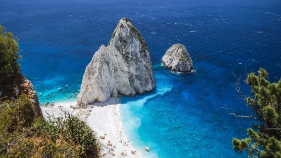 Zakynthos: viaje en barco pequeño a Keri, Mizithres y Marathonisi
