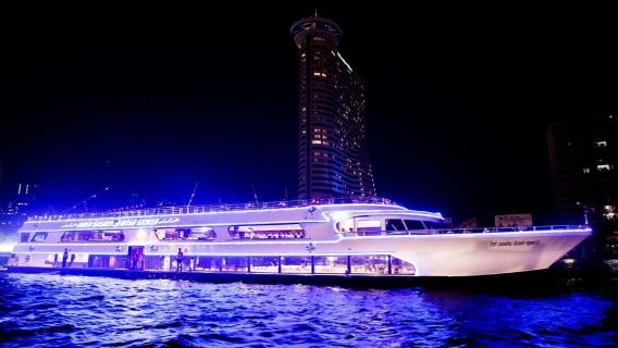 Bangkok: 2-Hour Dinner & Shows on White Orchid River Cruise