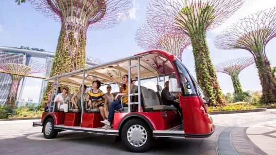 Singapur: audioguía al aire libre en los Jardines de la Bahía