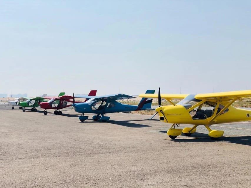 Ra's al-Chaima: Malerische Ultraleichtflugzeug-Tour über der Wüste