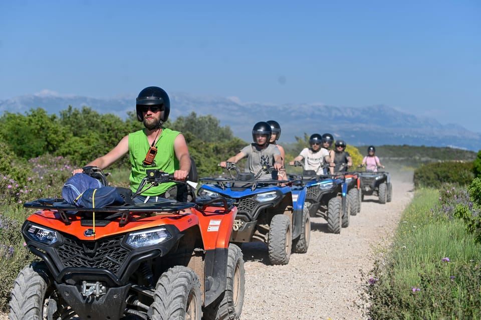 Trogir, Žedno: Tur ATV Quad Off-Road Pulau Čiovo 100%