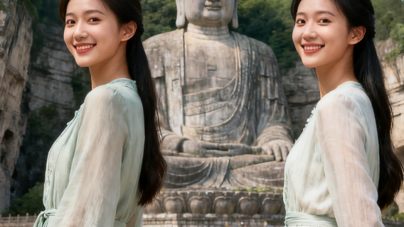 紹興柯岩風景区旅行写真【フォローアップ写真、親子写真、カップル、ガールフレンド、子供、家族旅行の写真】