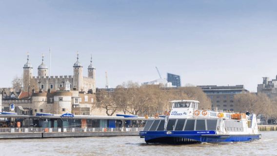 倫敦City Cruises泰晤士河觀光遊船 隨上隨下游船