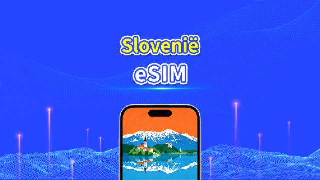 Slovenië eSIM | 5G/4G | Dagelijks/totaal datapakket | 1-30 dagen | 24-uurs facturatie | QR-code