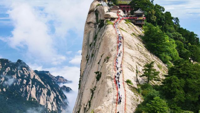 Eintägiges Abenteuer zum Mount Huashan ab Xi'an