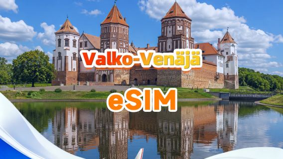 Valko-Venäjä 4G eSIM | Tukee kaikki AI & TikTok | 500 MB/päivä - yhteensä 50 GB | 1–30 päivää | 24 tunnin laskutus | QR-koodi