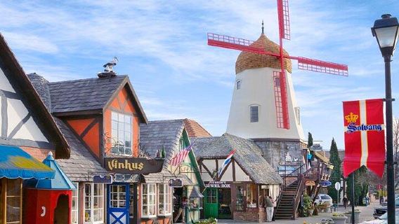 Lawatan Sehari Los Angeles | Santa Barbara - Kampung Denmark - Lawatan Sehari - Sewaan Peribadi 10 Jam (Tidak Termasuk Tiket Masuk)
