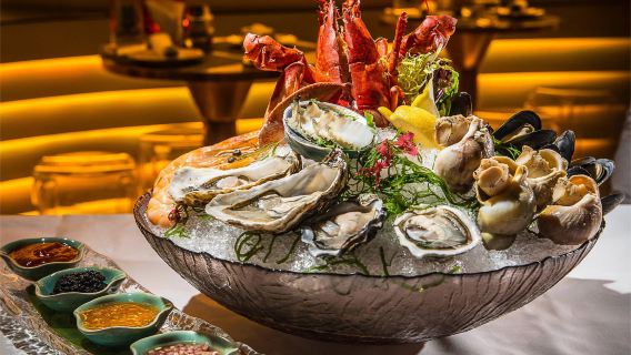 Macao [SKY 21] Vale de comida para lujoso plato de mariscos xc