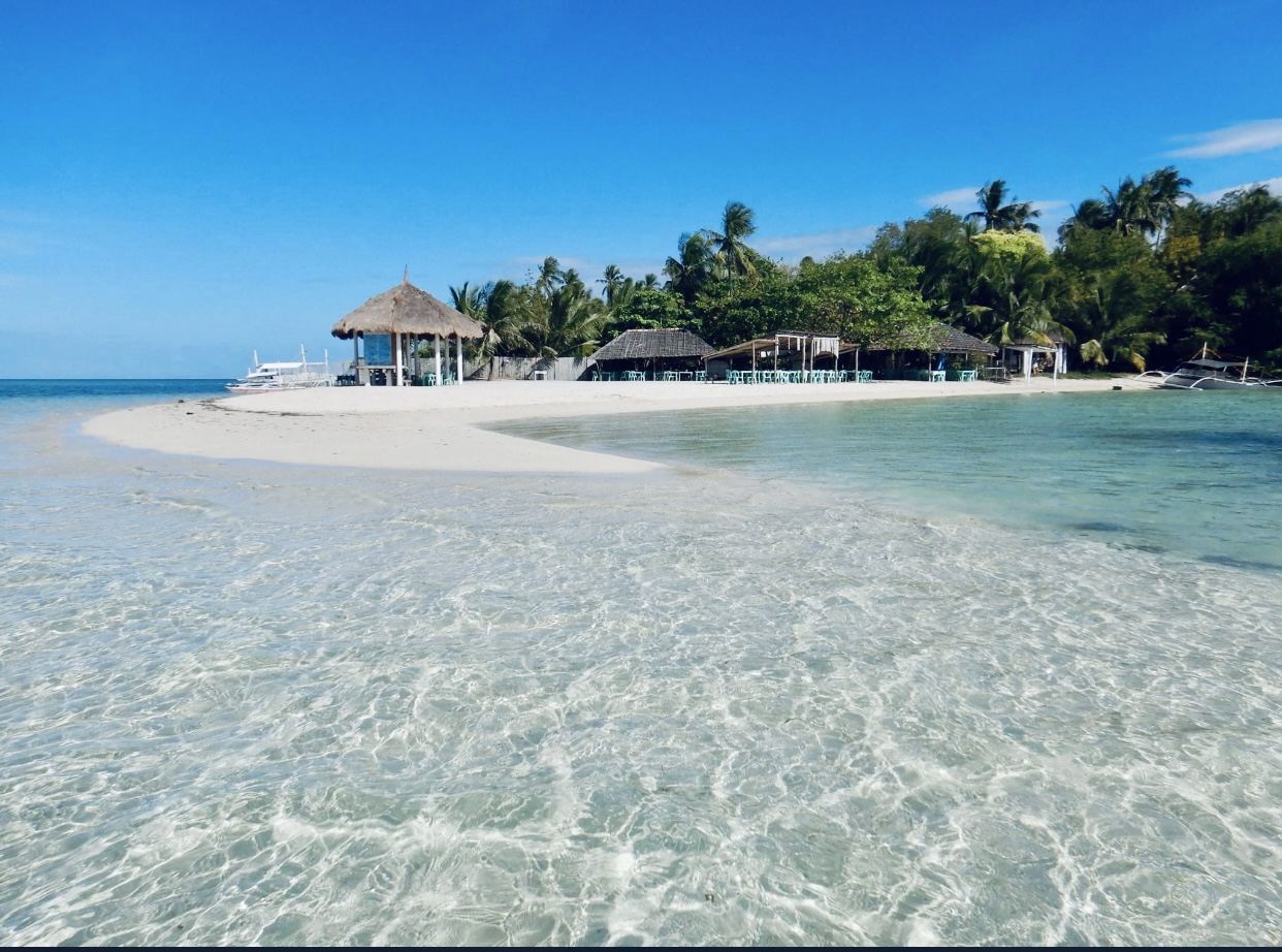 Philippines Cebu Shoshido Island [Schwimmen mit Auslegerboot, Fischfütterung im Fischschutzgebiet + BBQ-Grillen]