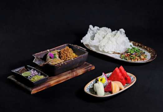 Lunch Set at Bodhi Terrace of Anantara Chiang Mai Resort