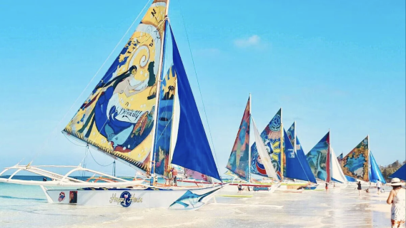 Новинка! Дневные и закатные прогулки на парусной лодке/парусном судне на Боракай с частным чартером (без посторонних) — наслаждайтесь временем с близкими