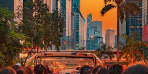 香港1日F線 贈流量卡+落日飛車+堅尼地城+地道街市自選午餐