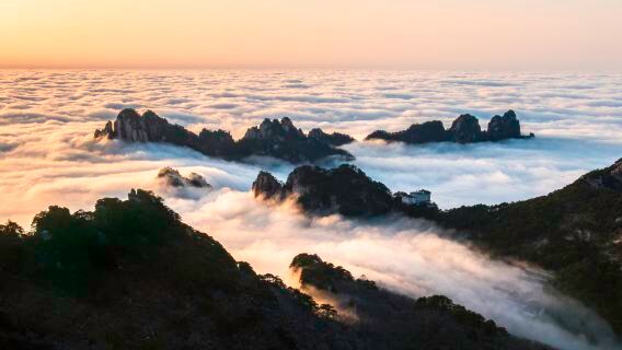 【私人導覽】黃山+夜賞《徽秀》一日遊|導遊陪爬+專車|純玩
