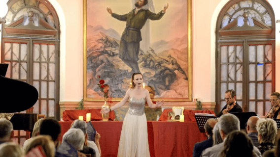 Concerto d'opera a Palazzo Verona con Prosecco