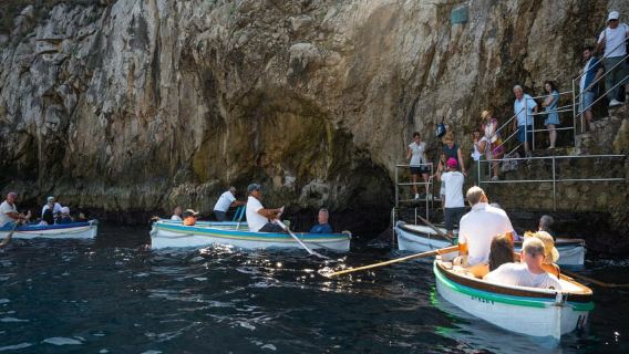 Sorrente : visite guidée de Capri, Anacapri et de la Grotte Bleue