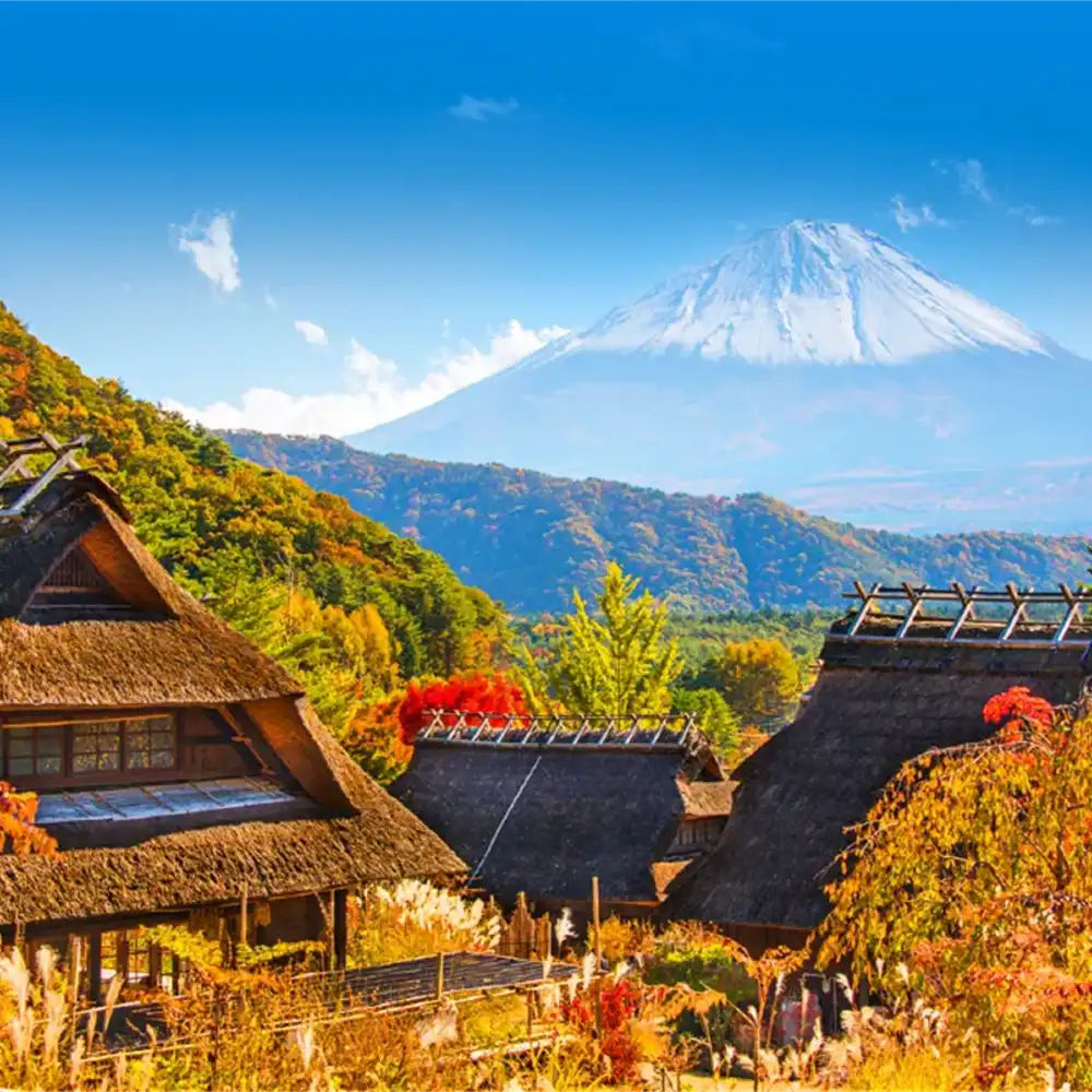 Tokyo, Mt. Fuji, West Lake Gassho Village, Lake Kawaguchi, Oshino
