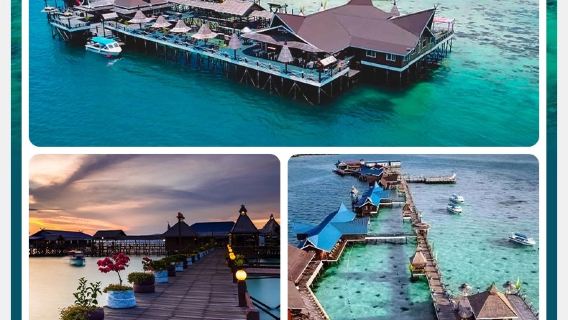 Resort marittimo Singamata a Semporna, Malesia