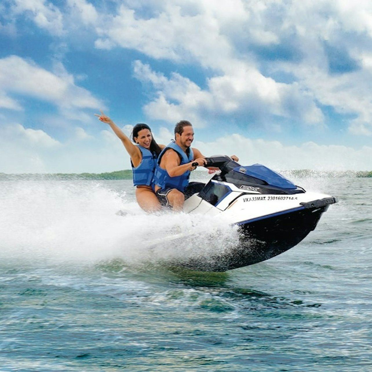 Cancún: Waverunner Jet Ski Lagoon