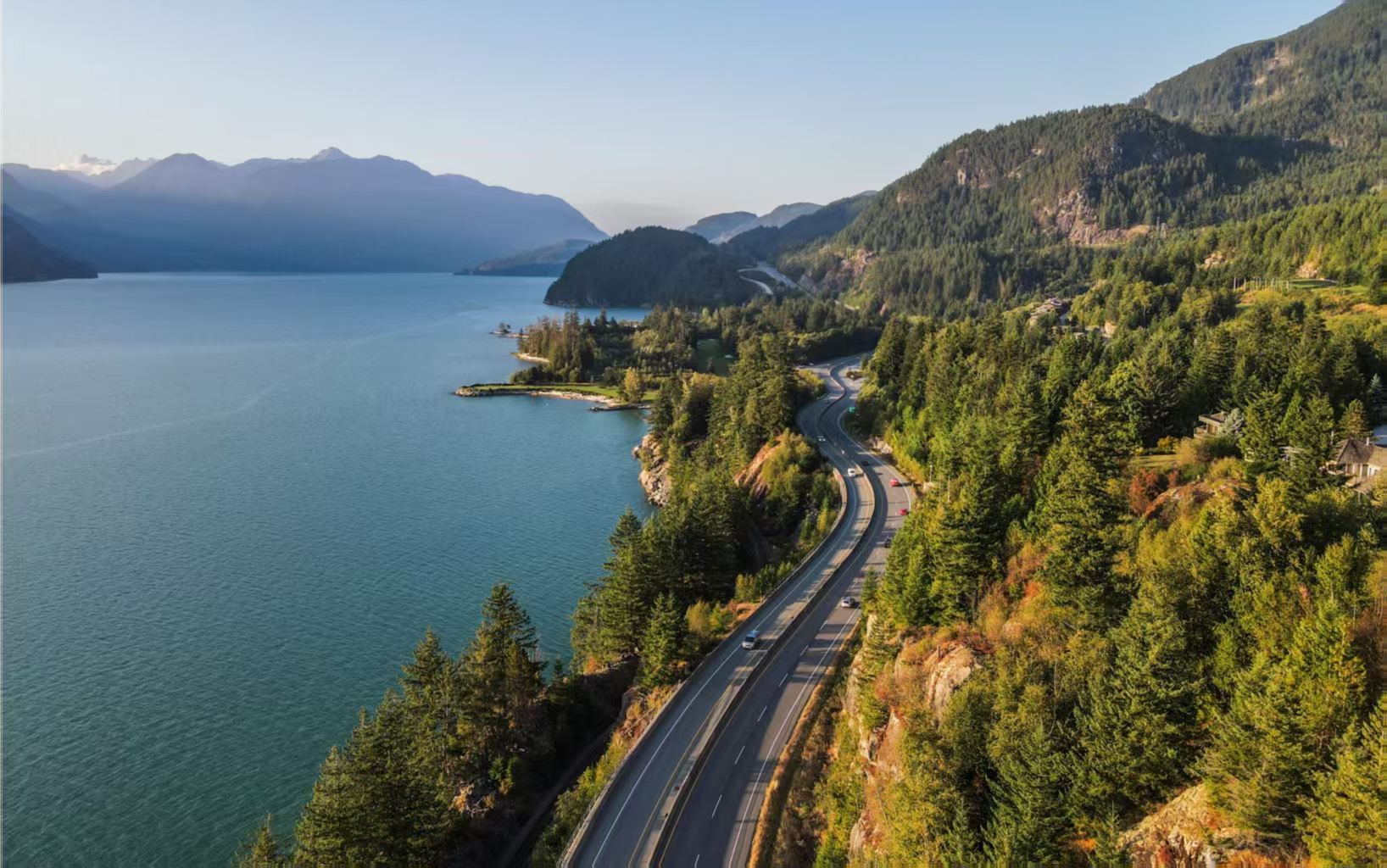round-trip to Whistler Village via Sea To Sky Highway