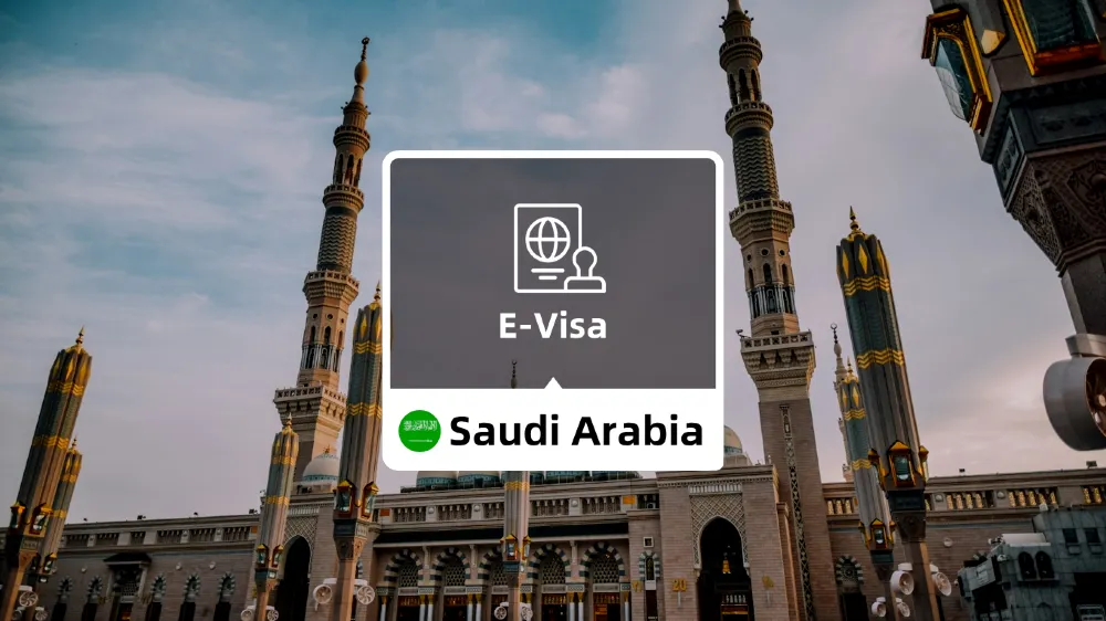 Saudi Arabia Tourist E-Visa | 66 Countries/Regions | 1-Year Multiple Entry
