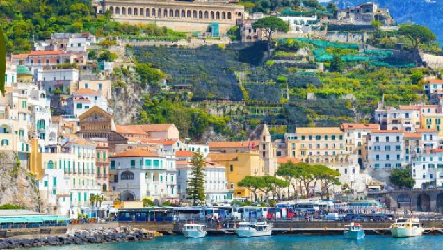 Amalfi Coast & Pompeii: Day Tour from Rome + Limoncello Tasting