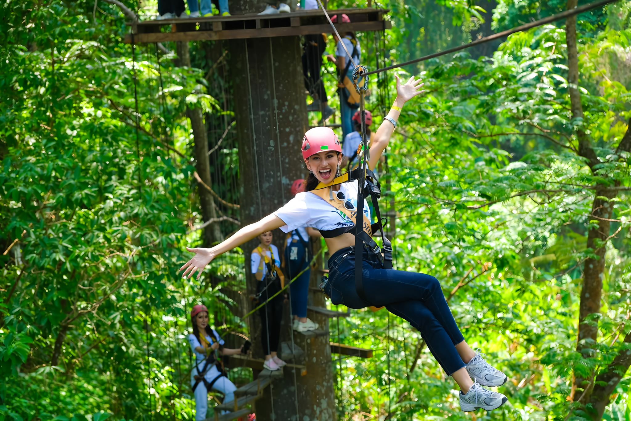 [Free Thai Costume Experience] Half-Day Ziplining Day Tour at Hanuman World in Phuket
