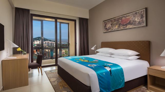 珠海長隆迎海酒店公寓 海洋王國/長隆秀/飛船樂園/卡卡虎/早晚餐酒店套票優選美食