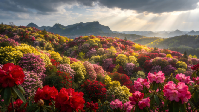 貴州百里杜鵑風景區一日遊【金坡+普底雙景區@踏春出遊-賞花季】