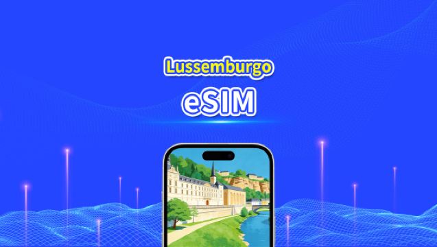 eSIM del Lussemburgo | rete ad alta velocità | 4G/5G | Pacchetto dati giornaliero/totale | Fatturazione 24 ore | 1-30 giorni | codice QR