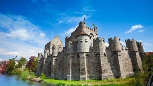 Lawatan Sehari di Gent, Belgium: Istana Count + Katedral St. Bavo + Pelayaran [Sewaan Peribadi Bahasa Cina]