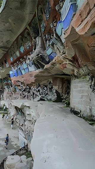 1-day private chartered tour with driver to Dazu rock carvings & Ciqikou in Chongqing | Admission ticket not included