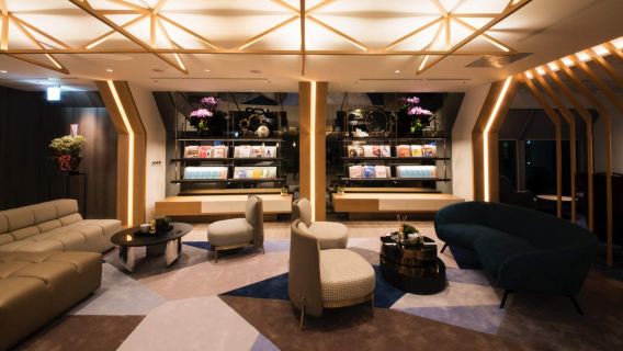 บริการห้องรับรองพิเศษ ORIENTAL CLUB LOUNGE ที่อาคารผู้โดยสาร 2 ท่าอากาศยานไทเปเถา-ยฺเหวียน