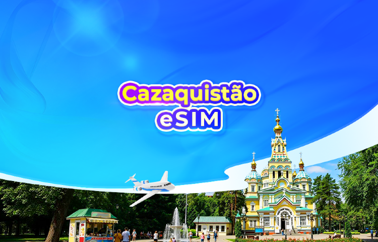 eSIM 4G do Cazaquistão | TikTok e ChatGPT disponíveis | Pacote diário/de dados | Cobrança de 24 horas | Código QR