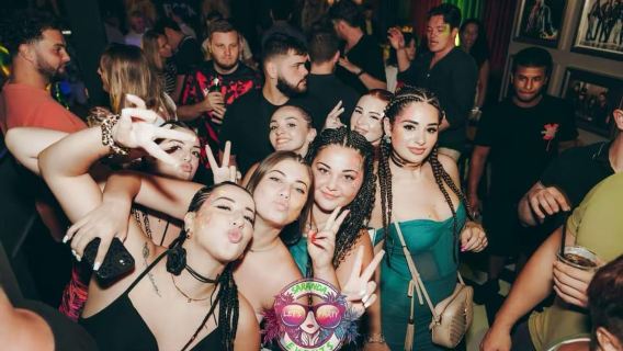 Ksamil: Pub Crawl & Boat Party, 6 Shots, 1 Beer Club Entry
