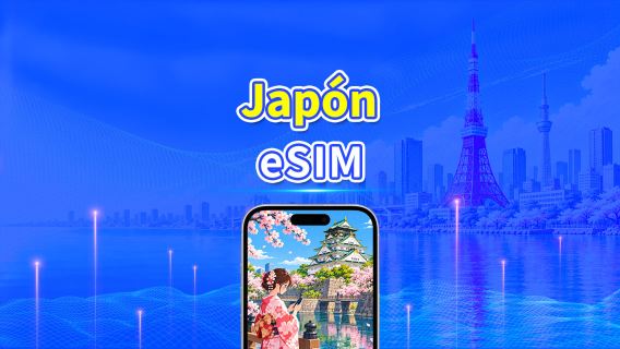 Japón 5G eSIM | 3 redes incluidas | Paquete diario/datos totales | Facturación cada 24 horas | 1–30 días | QR Code