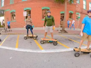 Historic Amelia Island Electric Skateboard & E-Scooter Tour